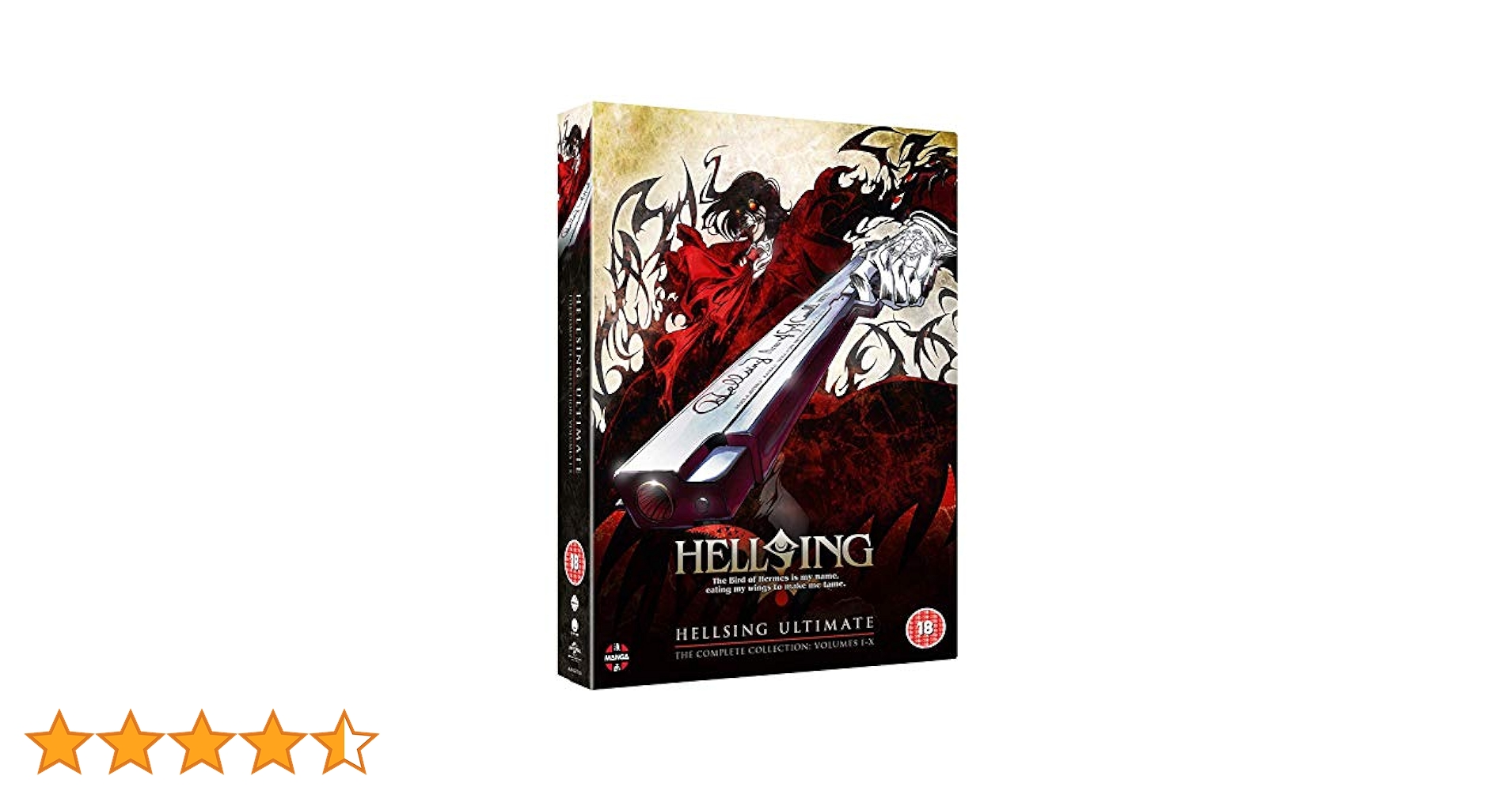 Amazon.co.jp: HELLSING OVA コンプリート DVD-BOX (全10話, 490